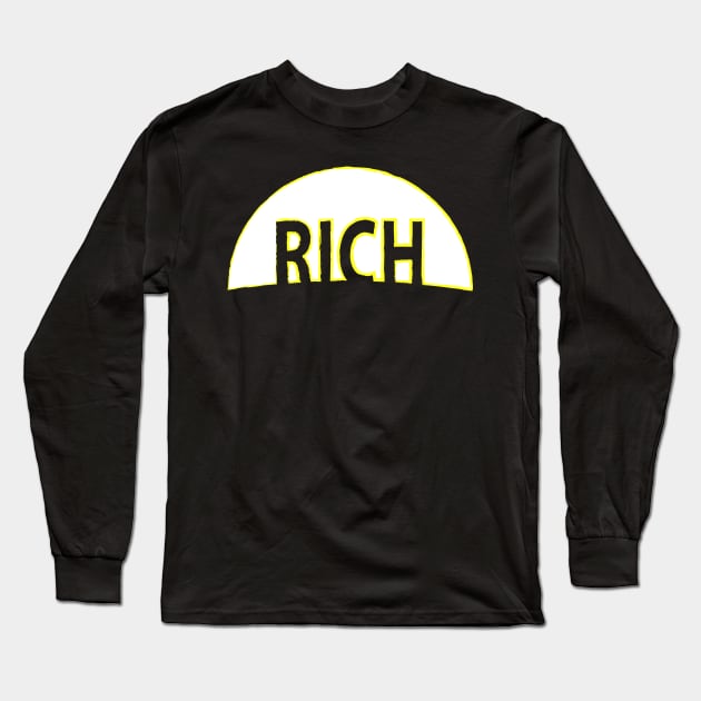 Rich Long Sleeve T-Shirt by Johnny_Sk3tch